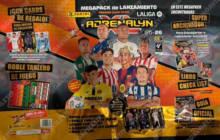 Adrenalyn XL 2025-26: fecha de salida, tipos de cartas y productos