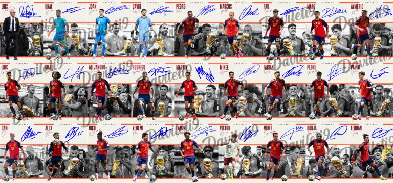 Colección conmemorativa de España campeona del Mundial 2026