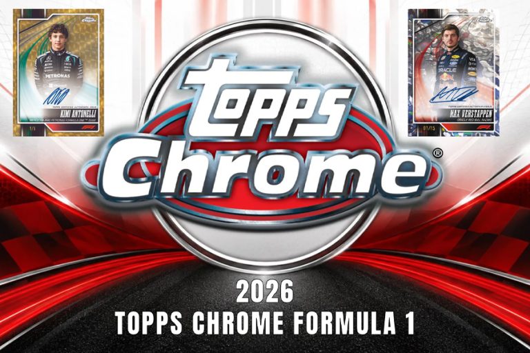 2026 Topps Chrome Formula 1: fecha y cartas